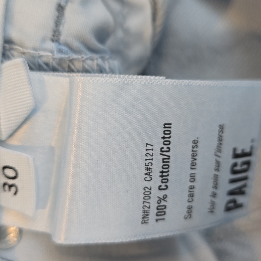 NWT PAIGE Pleated Bella Trouser Jeans - Picture 5 of 9